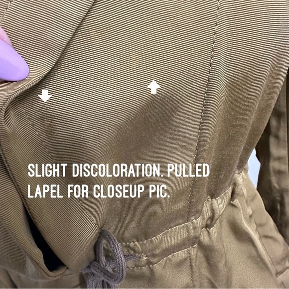 Akris Punto Blazer Jacket Drawstring Tie Waist SZ 8
Olive Old Money Luxury READ - Picture 3 of 11